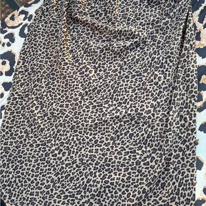 Leopard Print Women's Skirt